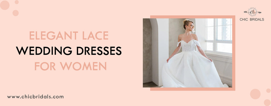 Elegant Lace Wedding Dresses for Women