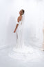 Chic Bridals Bridal Veils Ivory / "Narrow Cathedral" Diya Veil Diya Veil by Chic Bridals Wedding Gowns