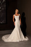 Chic Bridals Wedding Dress Ivory/Ivory / 14 / Lace Mermaid skirt Rebekah Rebekah Wedding Gowns