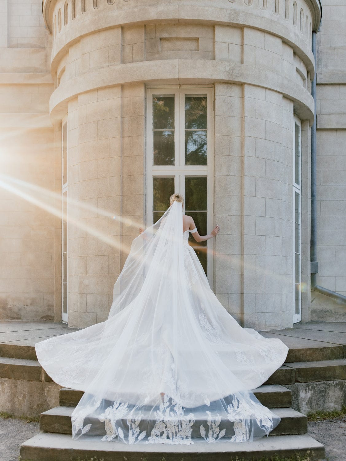 Chic Bridals Wedding Dresses Danika Veil Danika Lace Dress | Ball Gowns Toronto  Wedding Gowns