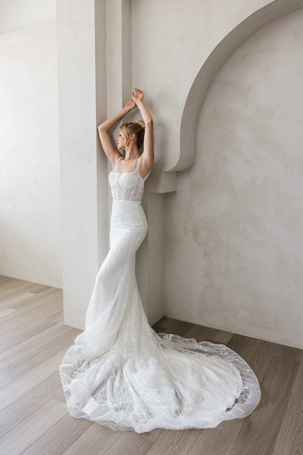 designer wedding dresses dior Dior 17030 wedding dress by Lussano. Shop online & schedule a fitting at Ana Koi Bridal