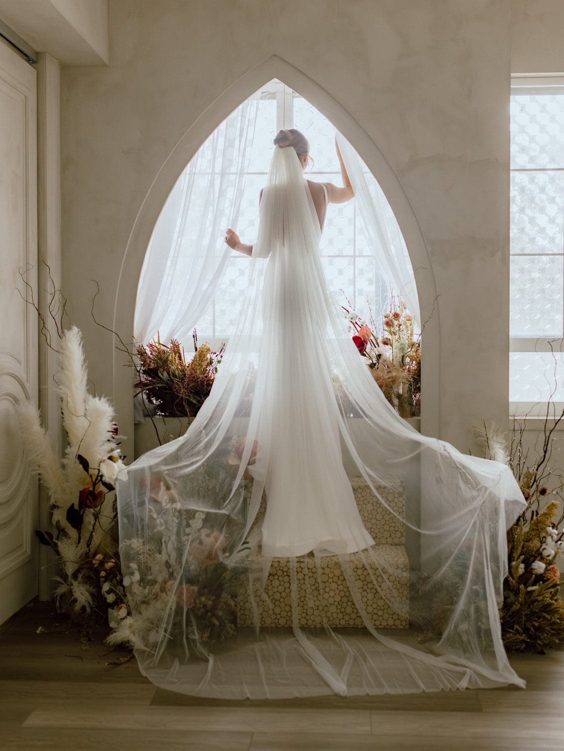 Plain Veil - Fingertip Plain Veil - Fingertip