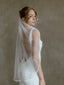 Chic Bridals Wedding Dresses Narrow Cathedral Plain Veil with Crepe Edging Plain Veil With Crepe Edging by Chic Bridals Wedding Gowns