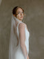 Chic Bridals Wedding Dresses Narrow Cathedral Plain Veil with Crepe Edging Plain Veil With Crepe Edging by Chic Bridals Wedding Gowns
