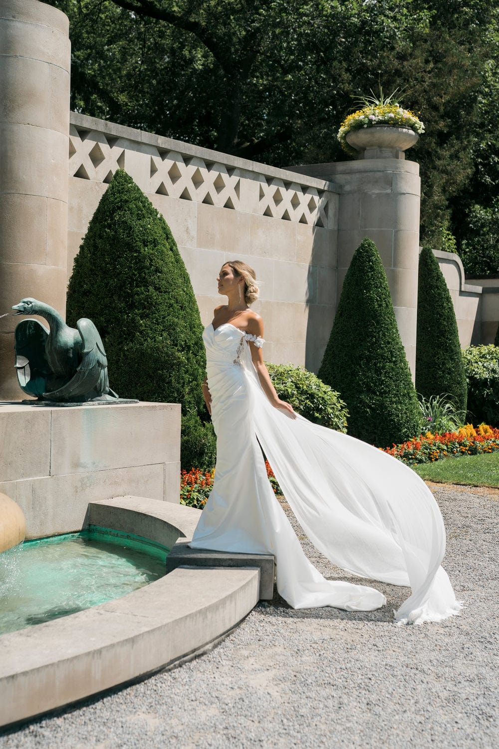 Delilah Modern Romantic Wedding Dress - Chic Bridals