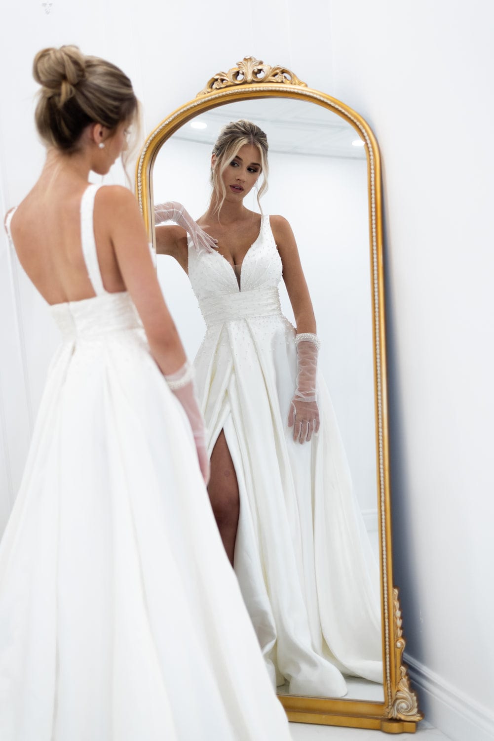 Chic Bridals Wedding Dresses Ivory / Standard delivery 4-6 months +$0 Dixie Wedding Gowns